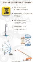 RENTA DE EQUIPOS DE ELEVACION